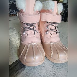 Cat & Jack Toddler Girl Journey Winter Boots Pink sz 10